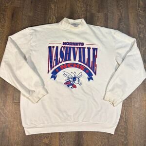 Vintage 80s Nashville Hornets Graphic Crewneck